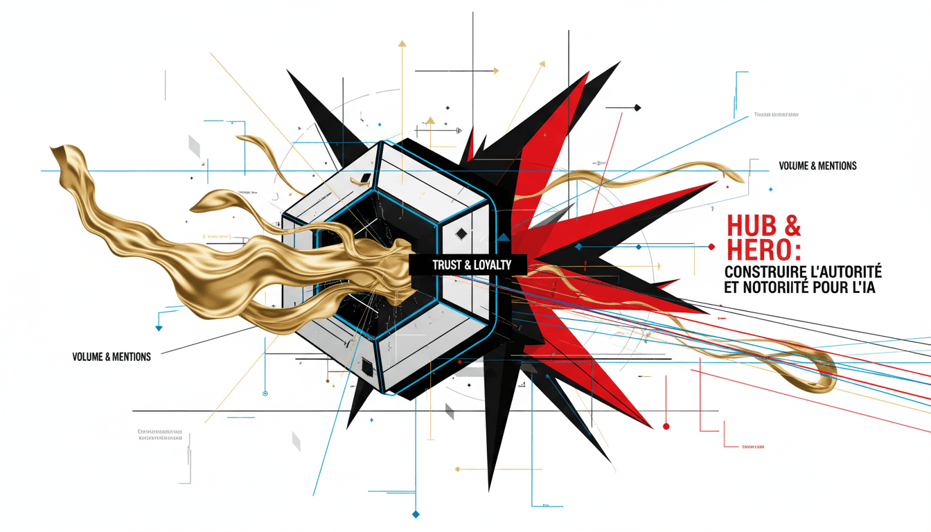 HUB & HERO : Construire l'autorité et la notoriété pour l'IA